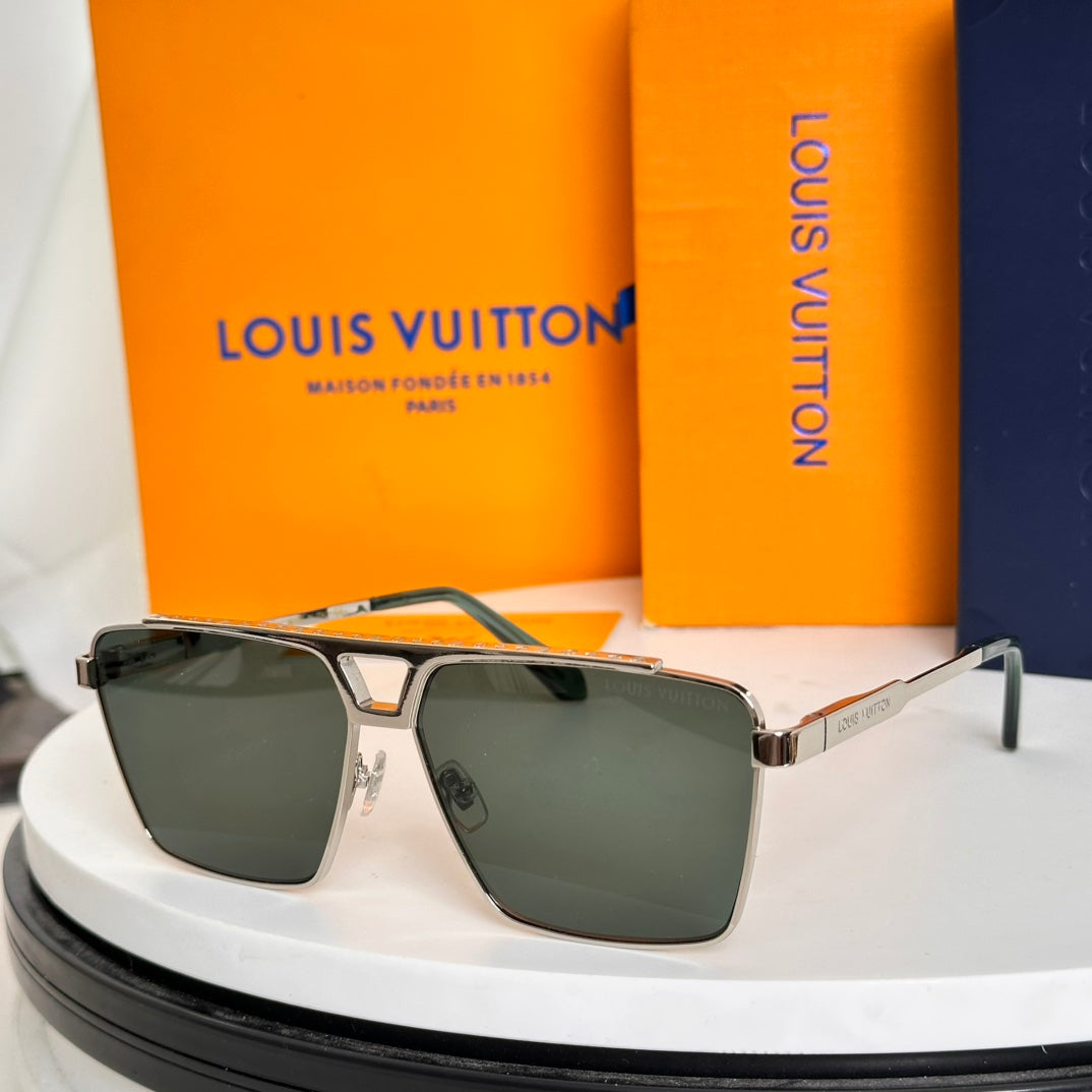High-quality 6-color stylish square sunglasses