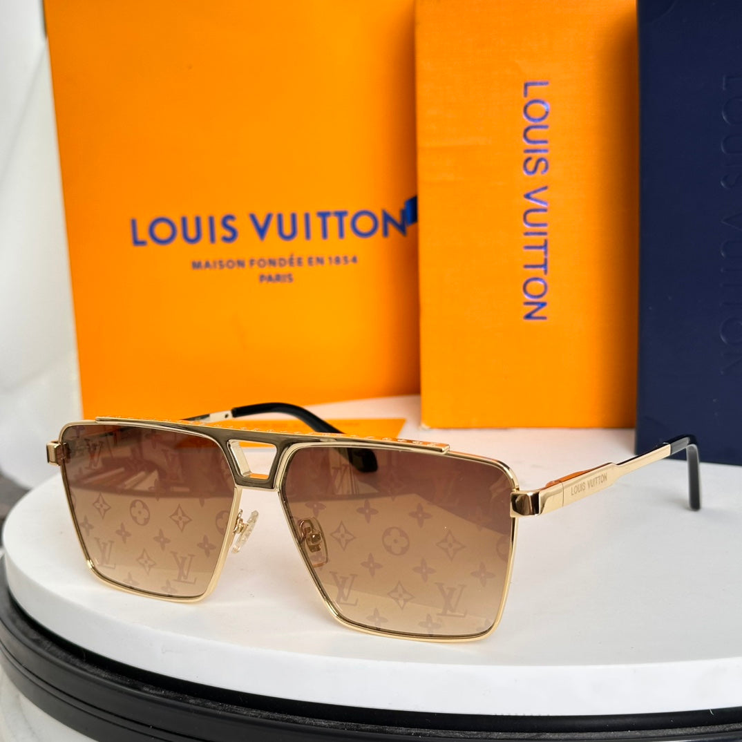 High-quality 6-color stylish square sunglasses