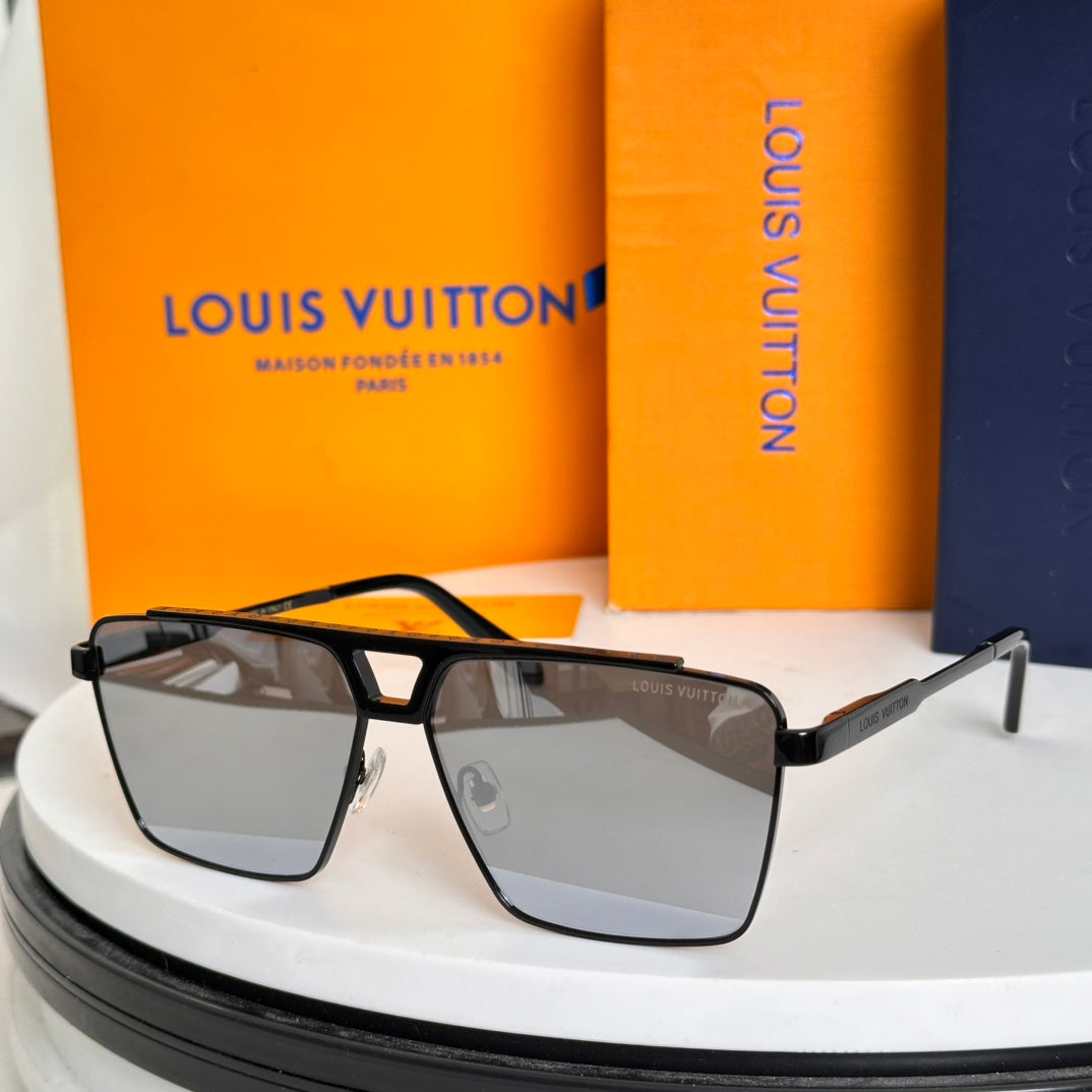 High-quality 6-color stylish square sunglasses