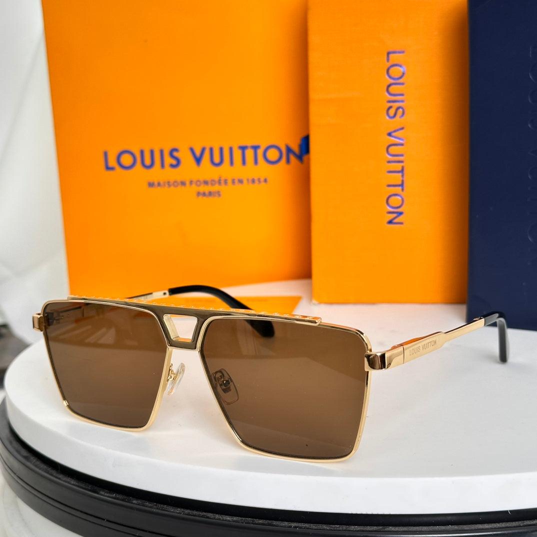 High-quality 6-color stylish square sunglasses