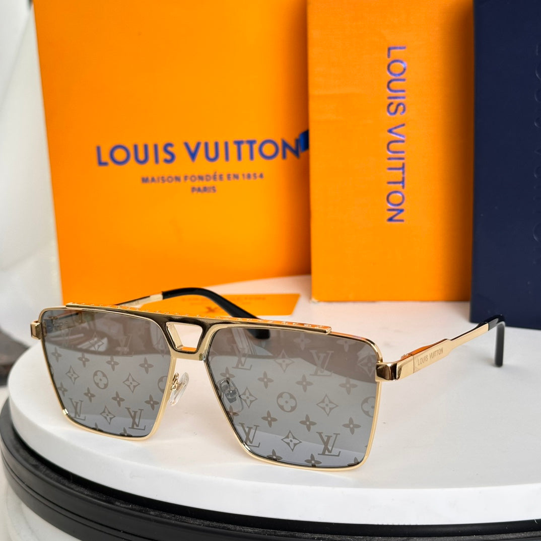 High-quality 6-color stylish square sunglasses