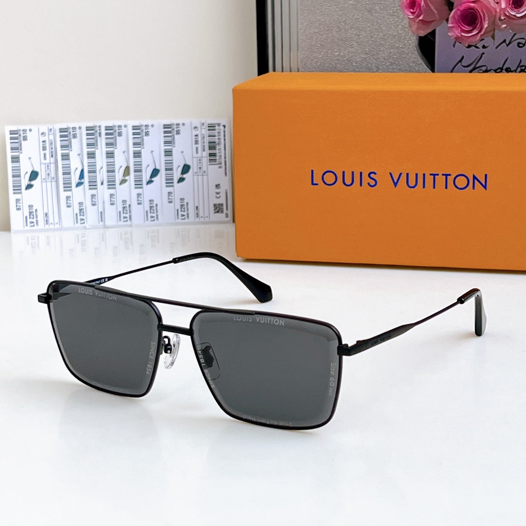 High-quality 6-color stylish square sunglasses