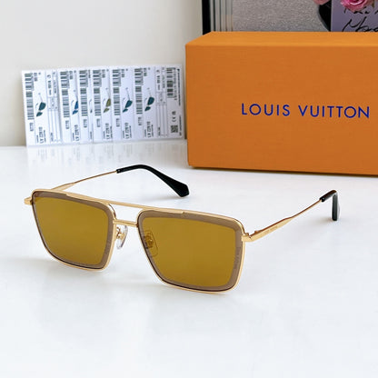 High-quality 6-color stylish square sunglasses