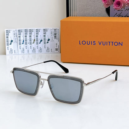 High-quality 6-color stylish square sunglasses