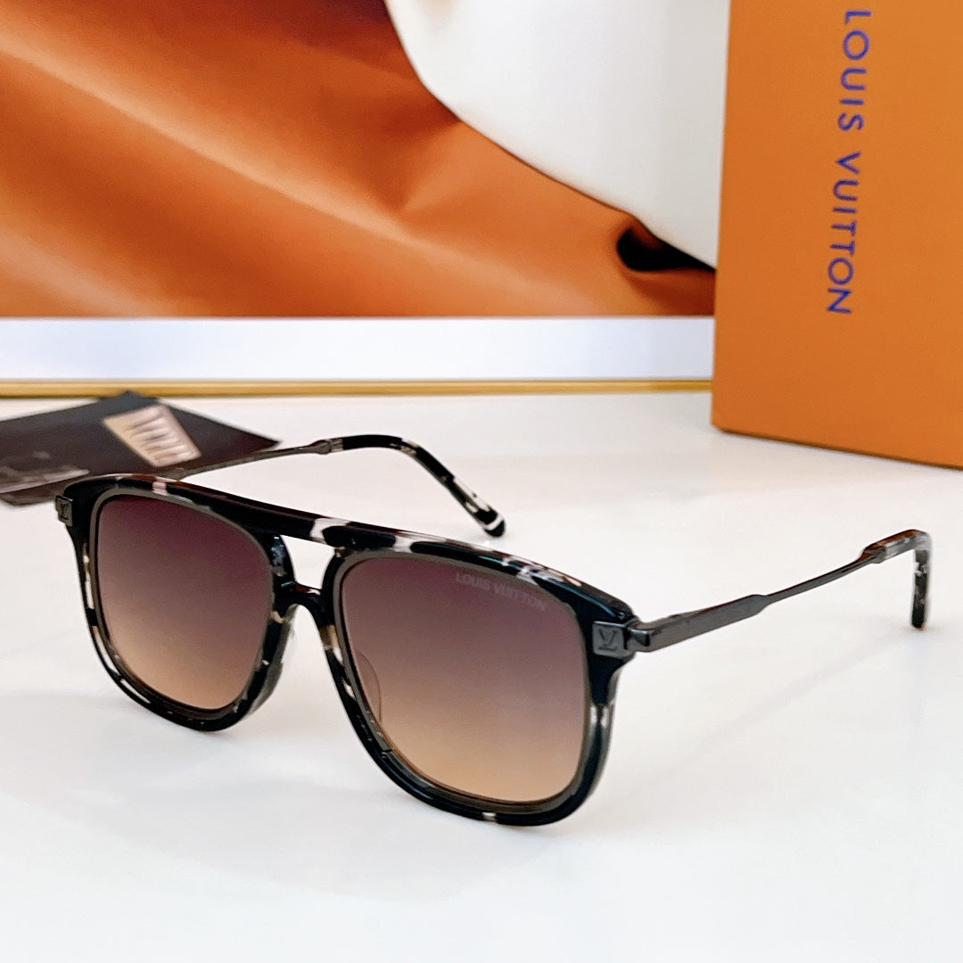 High-quality 6-color stylish square sunglasses