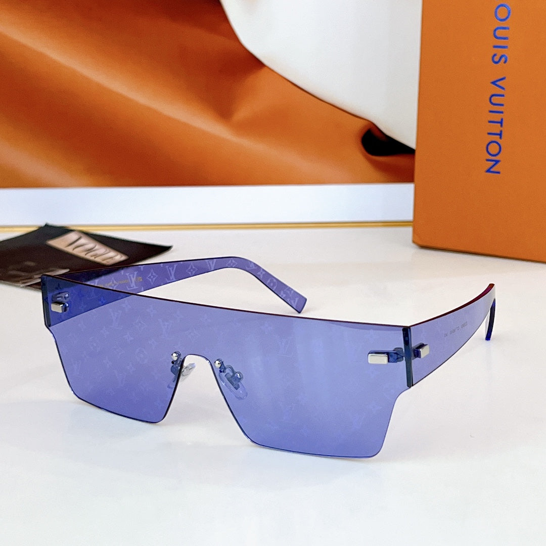 High-quality 7-color stylish square sunglasses