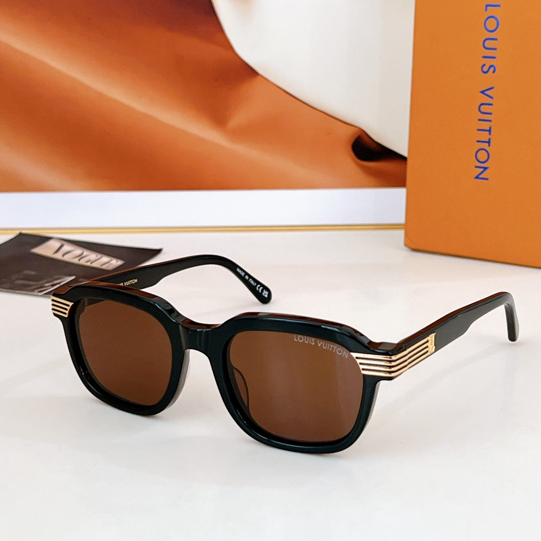 High-quality 6-color stylish square sunglasses