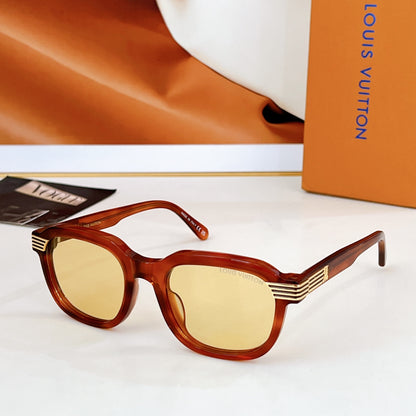 High-quality 6-color stylish square sunglasses