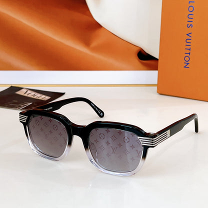 High-quality 6-color stylish square sunglasses