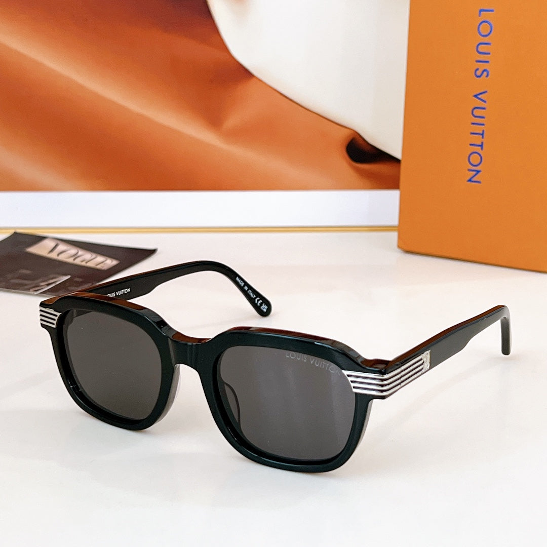 High-quality 6-color stylish square sunglasses