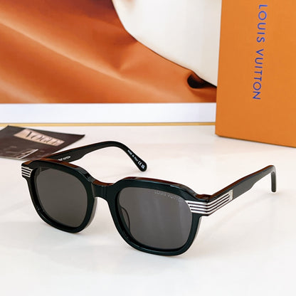 High-quality 6-color stylish square sunglasses