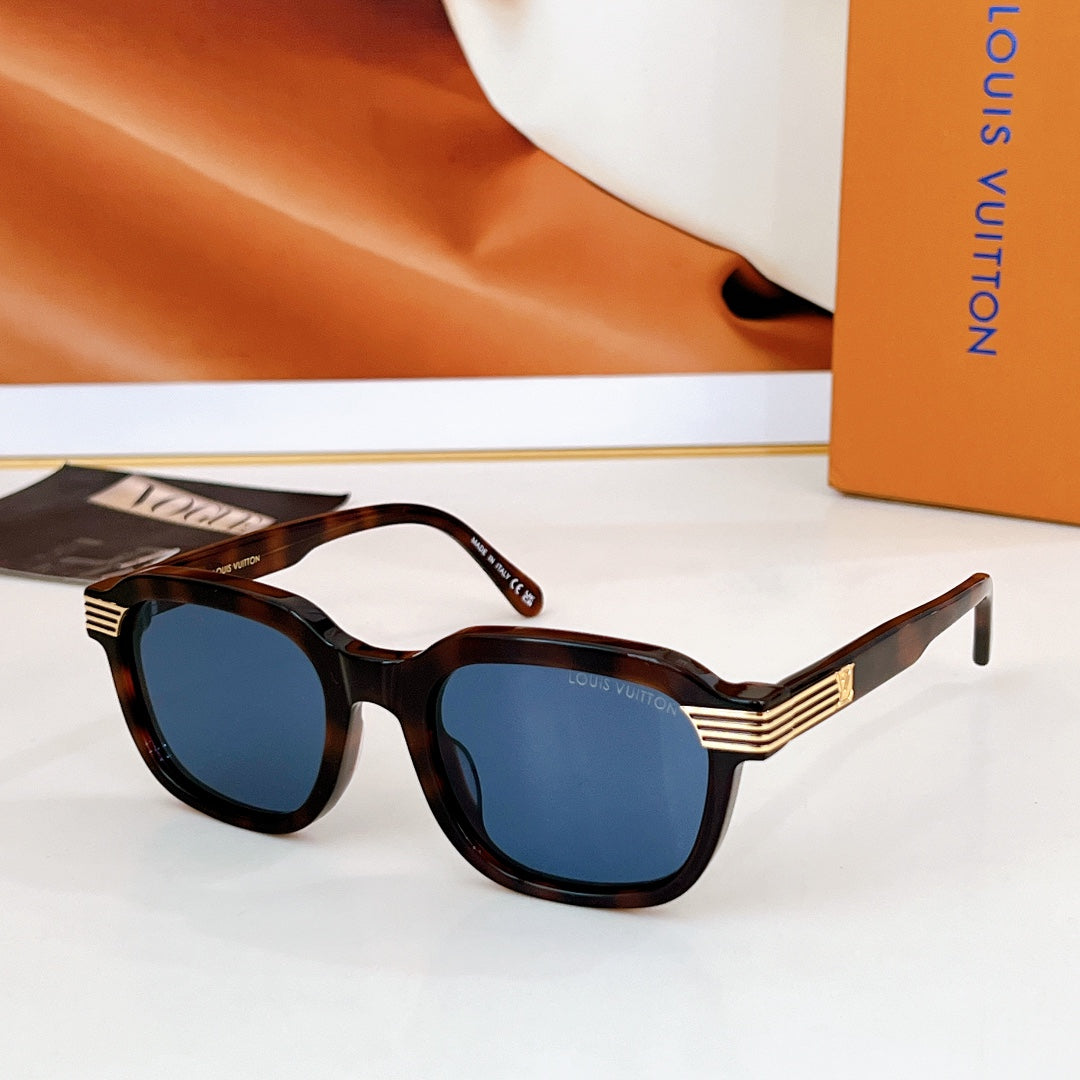High-quality 6-color stylish square sunglasses