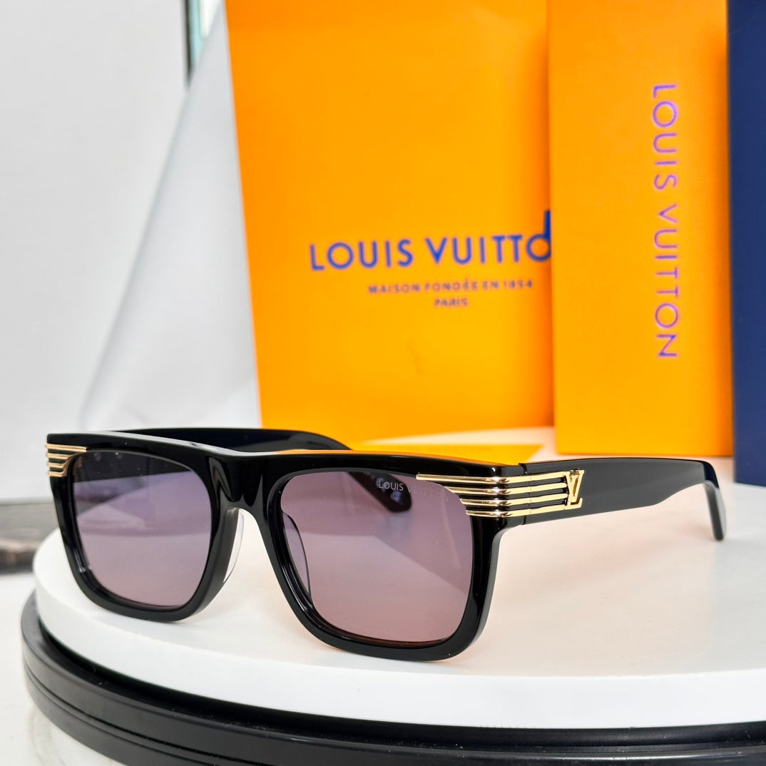High-quality 6-color stylish square sunglasses