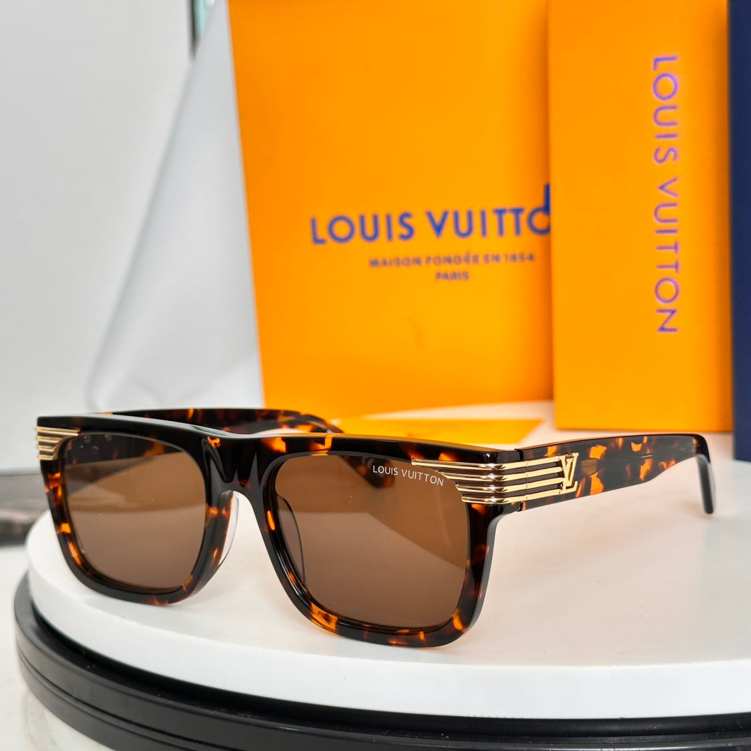 High-quality 6-color stylish square sunglasses