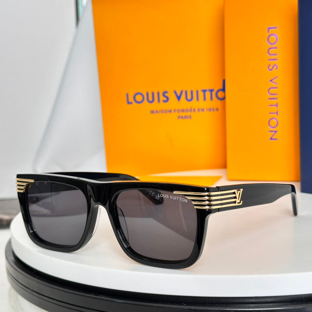 High-quality 6-color stylish square sunglasses