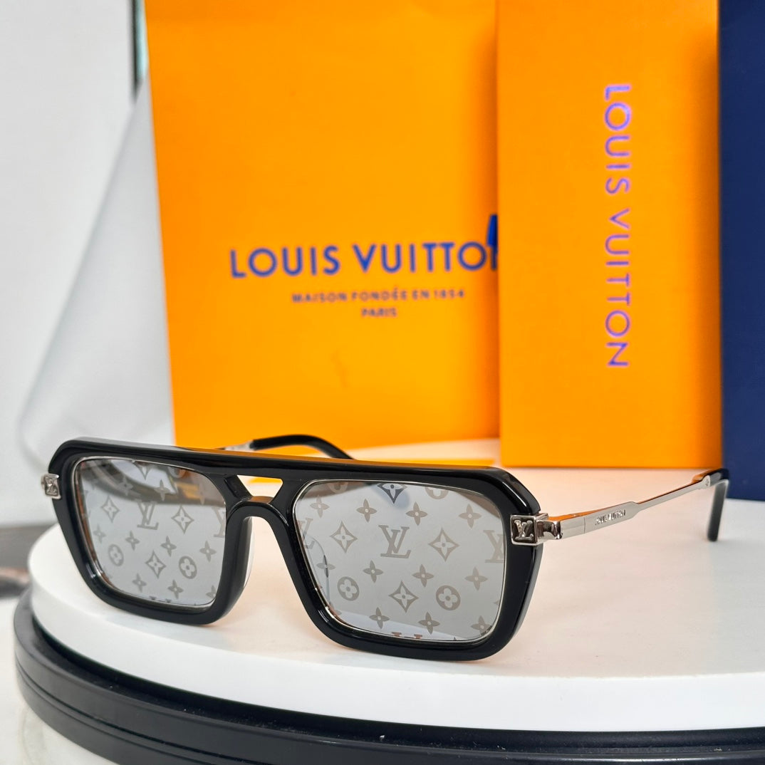 High-quality 6-color stylish square sunglasses