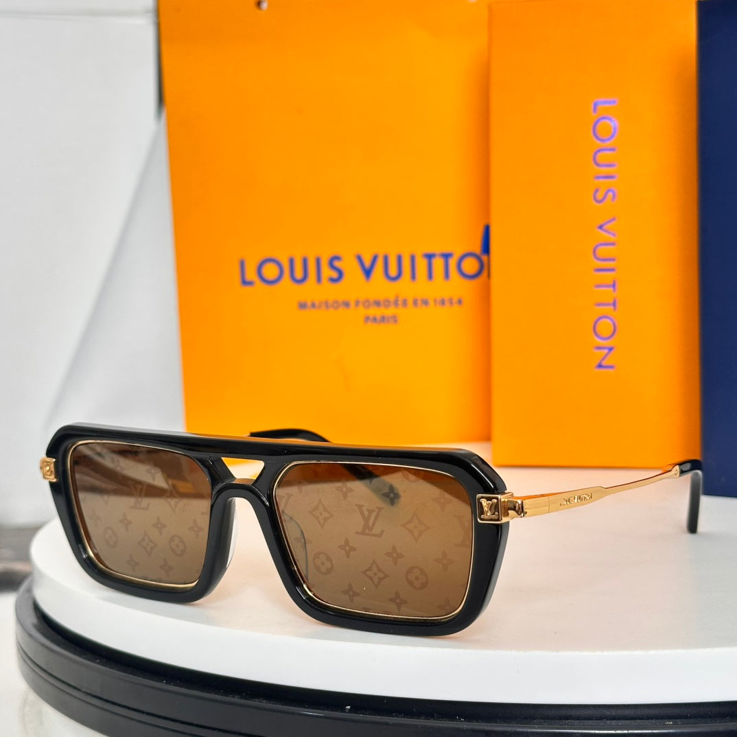 High-quality 6-color stylish square sunglasses