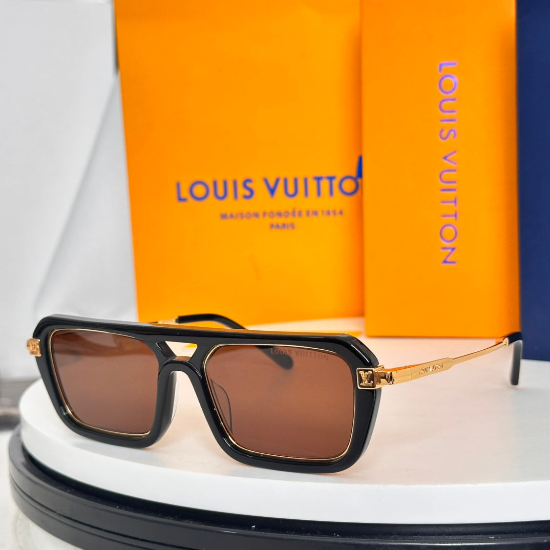 High-quality 6-color stylish square sunglasses