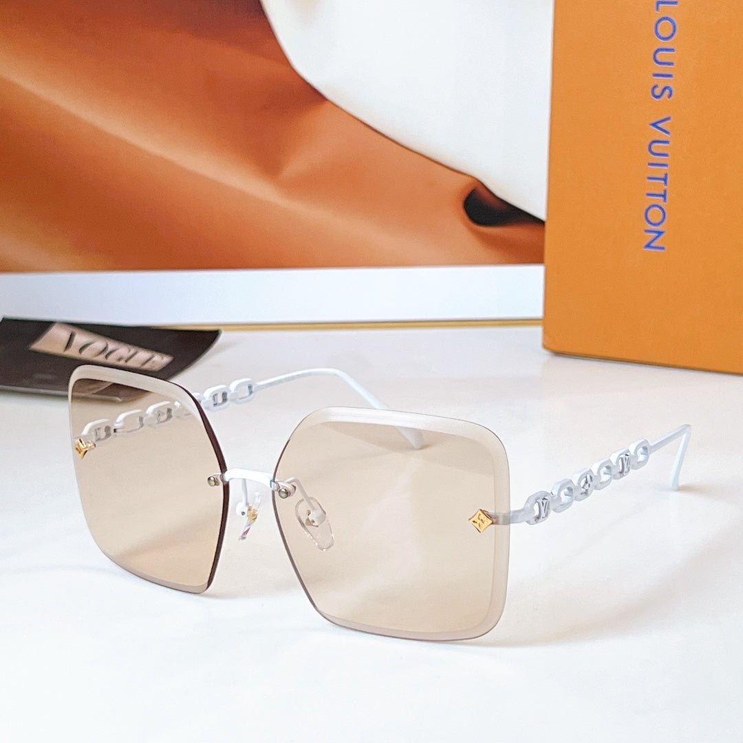 High-quality 7-color stylish square sunglasses