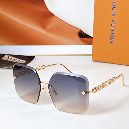 High-quality 7-color stylish square sunglasses