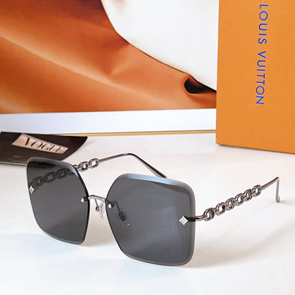High-quality 7-color stylish square sunglasses