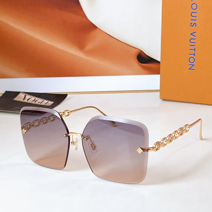 High-quality 7-color stylish square sunglasses