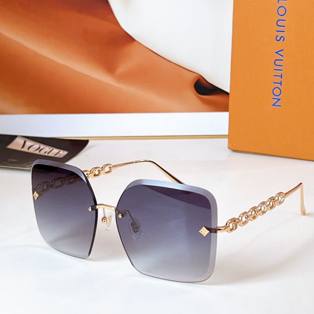 High-quality 7-color stylish square sunglasses