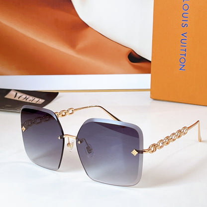 High-quality 7-color stylish square sunglasses