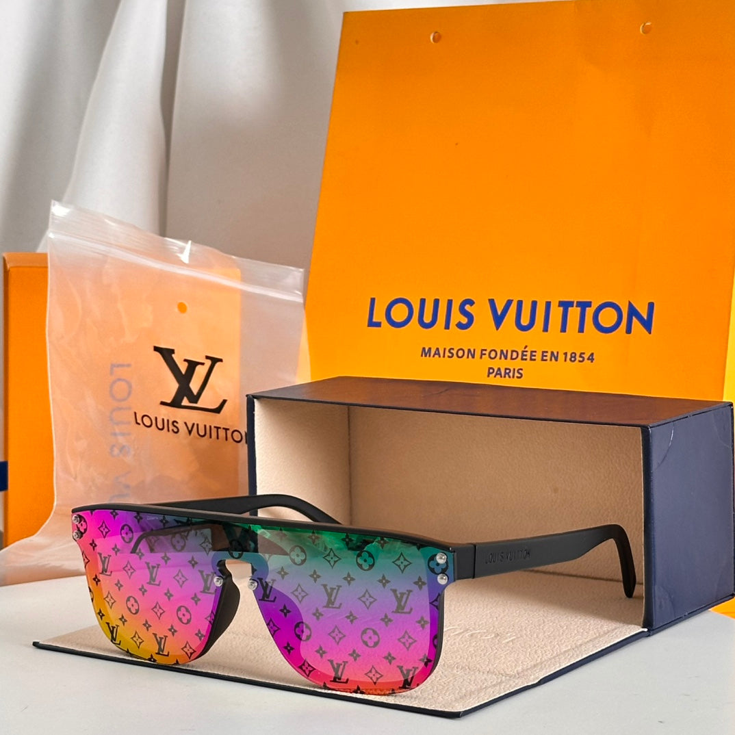 High-quality 7-color stylish square sunglasses