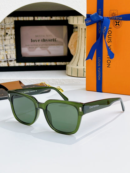 High-quality 5-color stylish square sunglasses