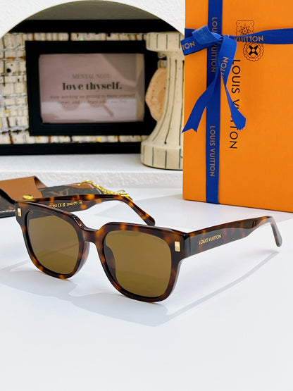 High-quality 5-color stylish square sunglasses