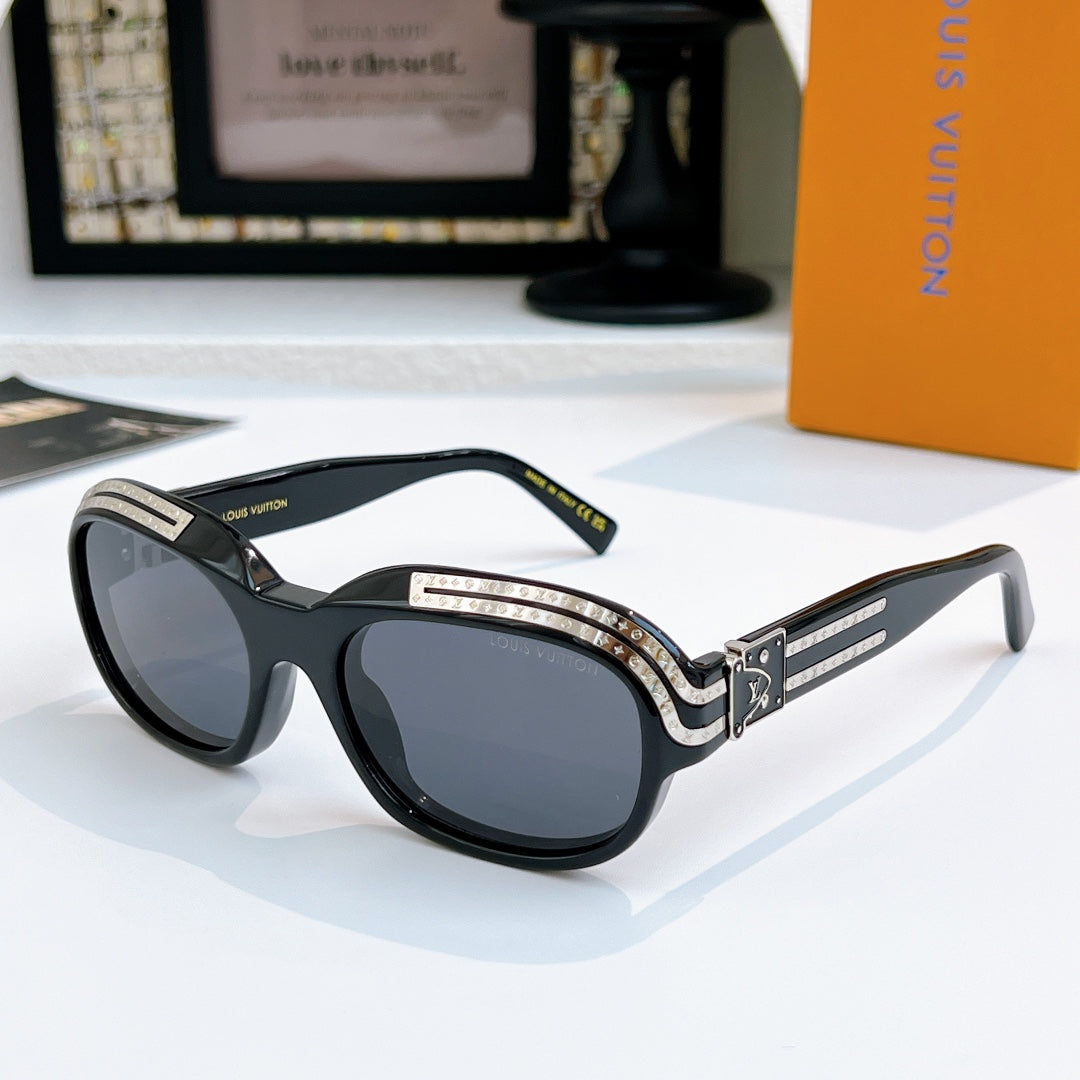 High-quality 6-color stylish square sunglasses
