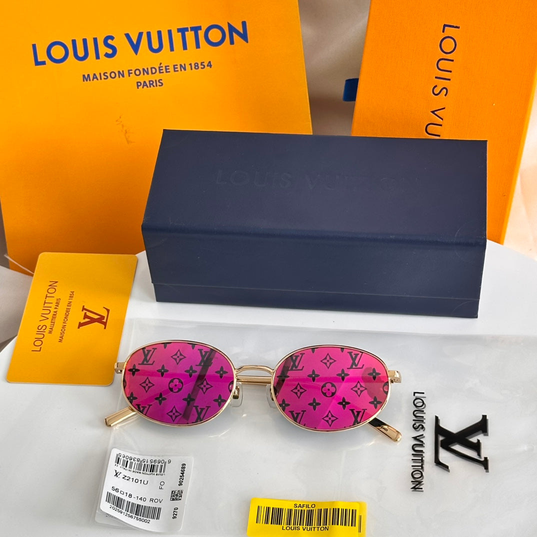 High-quality 8-color stylish round sunglasses