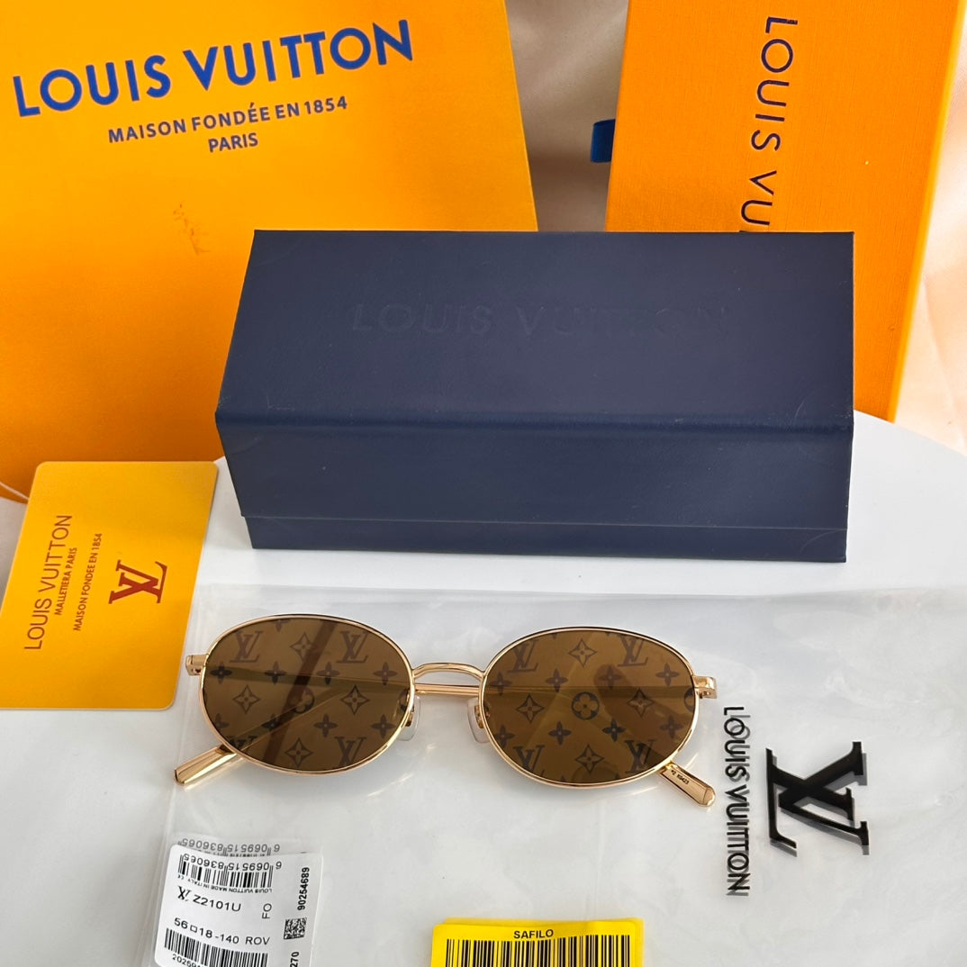 High-quality 8-color stylish round sunglasses