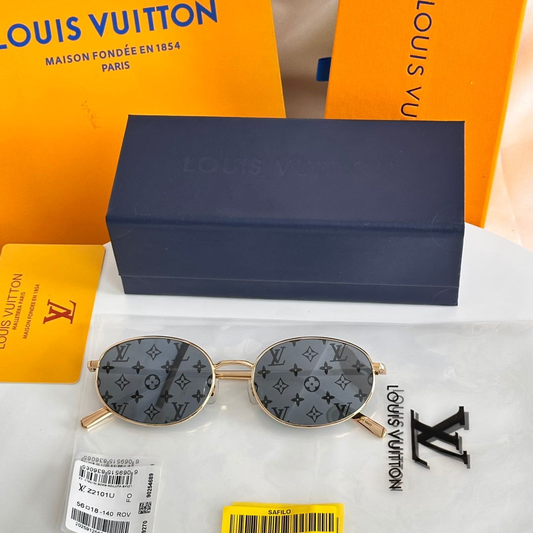 High-quality 8-color stylish round sunglasses