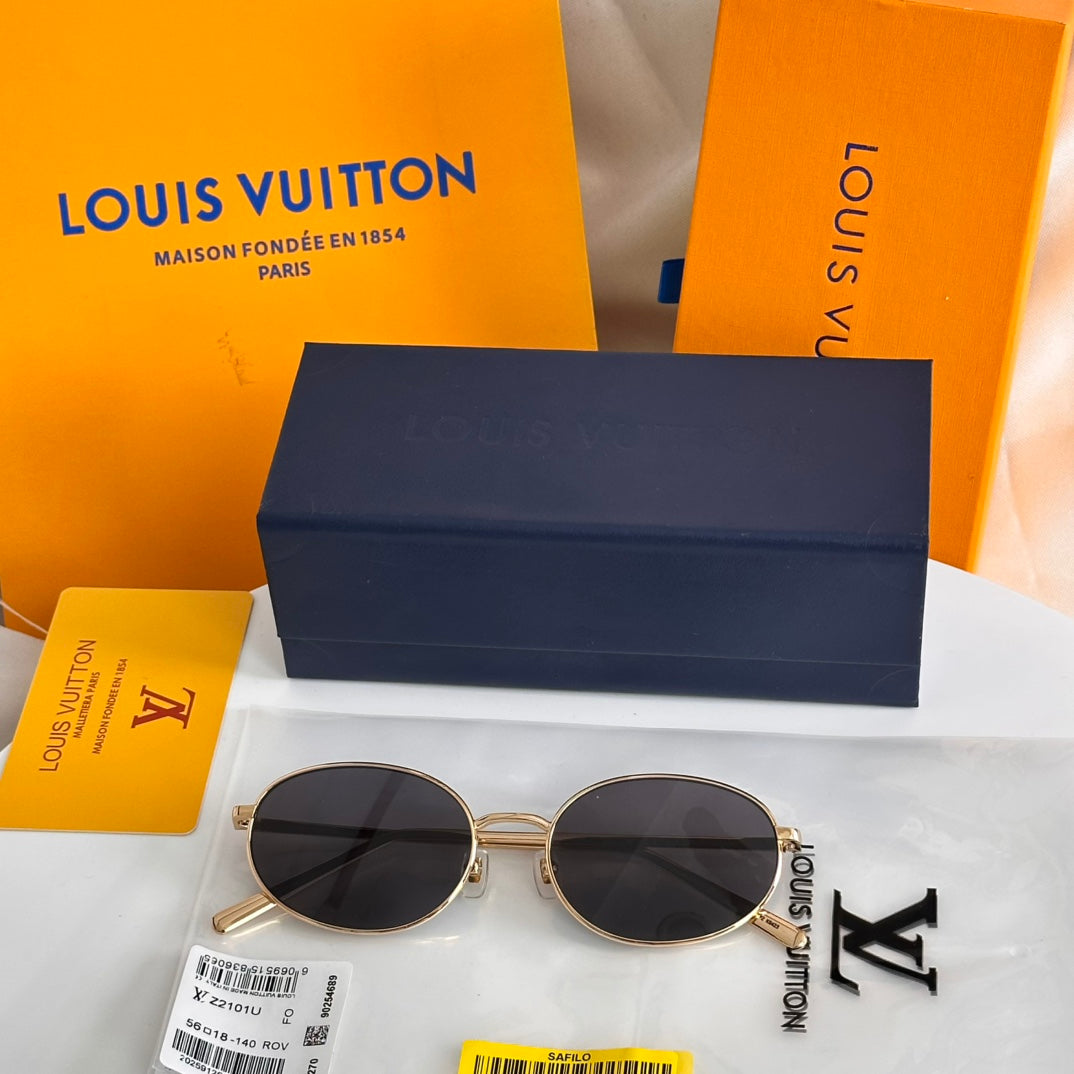 High-quality 8-color stylish round sunglasses