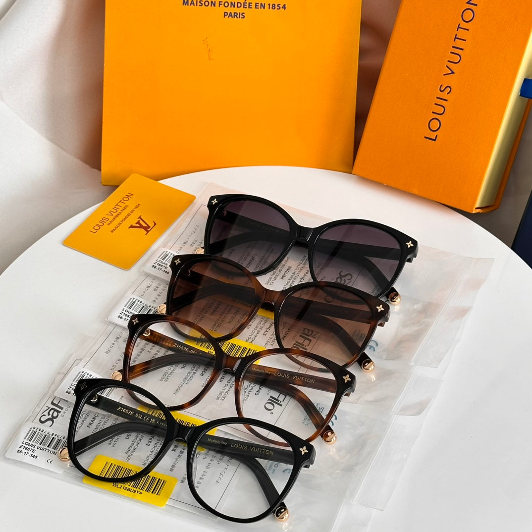 High-quality 4-color stylish square sunglasses