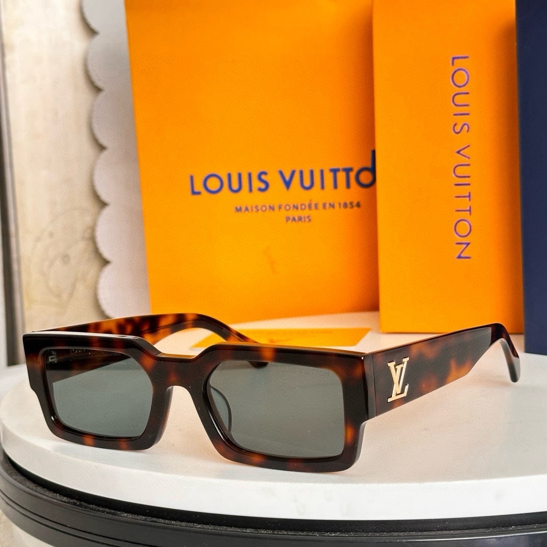 High-quality 6-color stylish square sunglasses