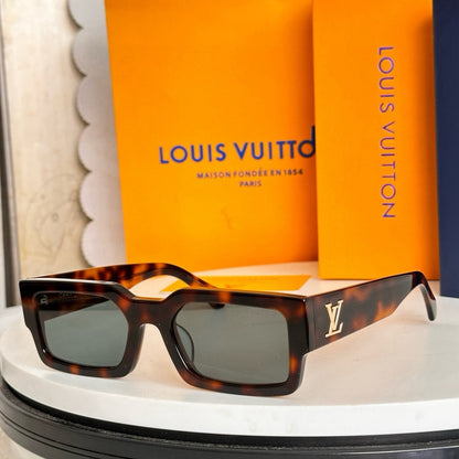 High-quality 6-color stylish square sunglasses