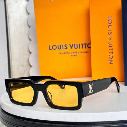 High-quality 6-color stylish square sunglasses