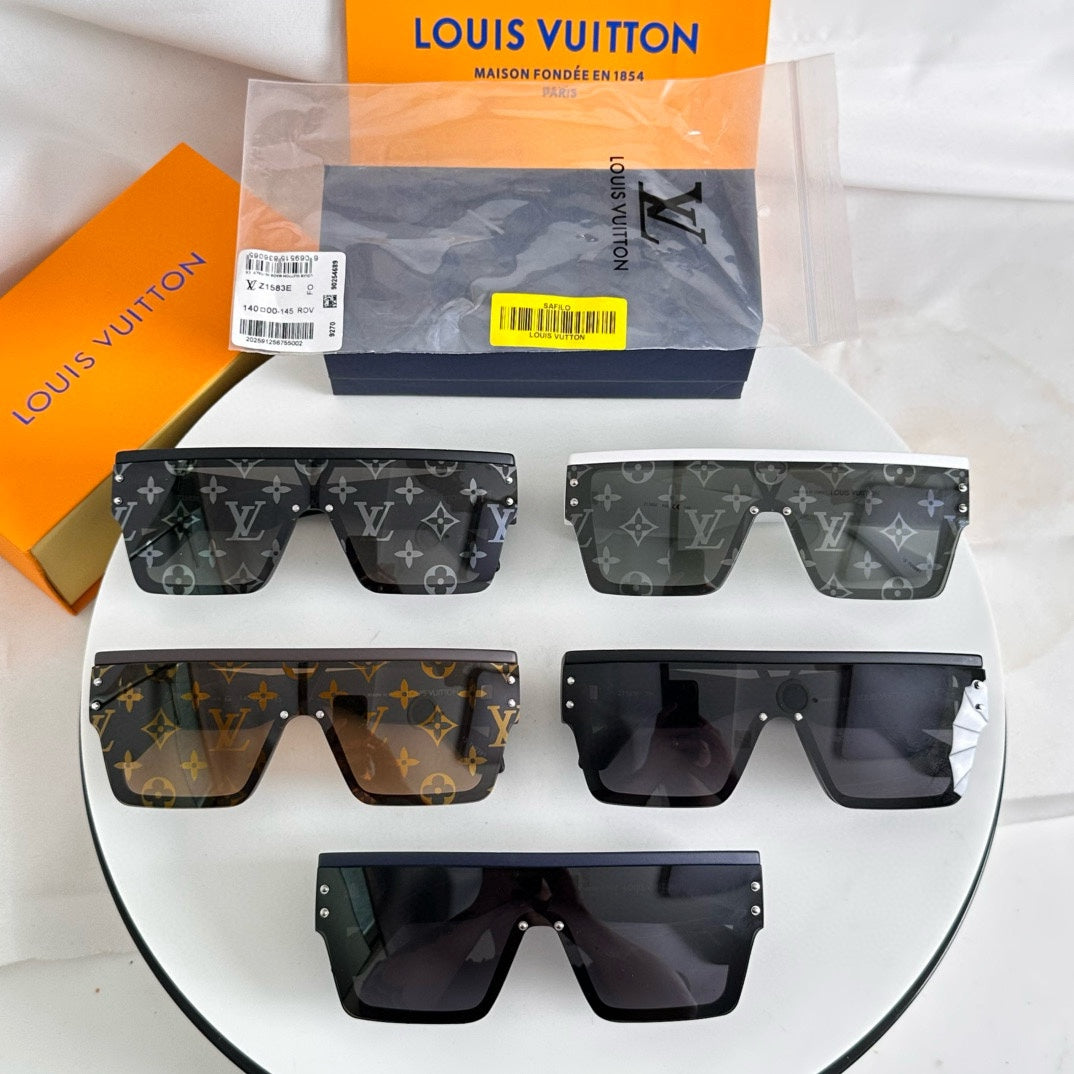 High-quality 5-color stylish square sunglasses