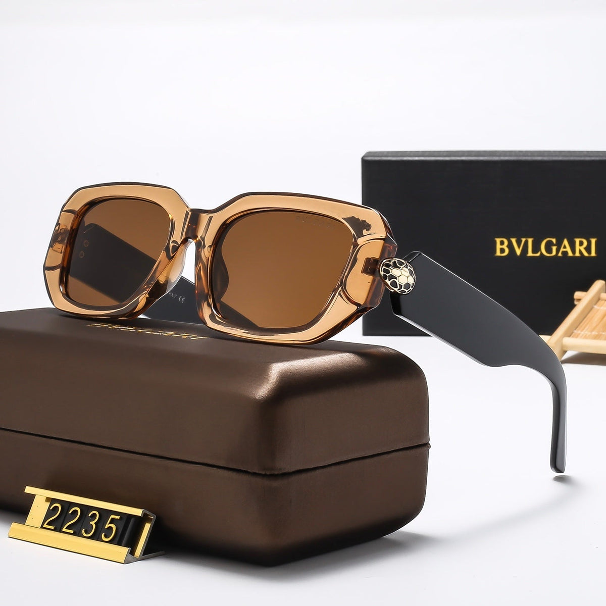Snake Head Rose Sunglasses 2235