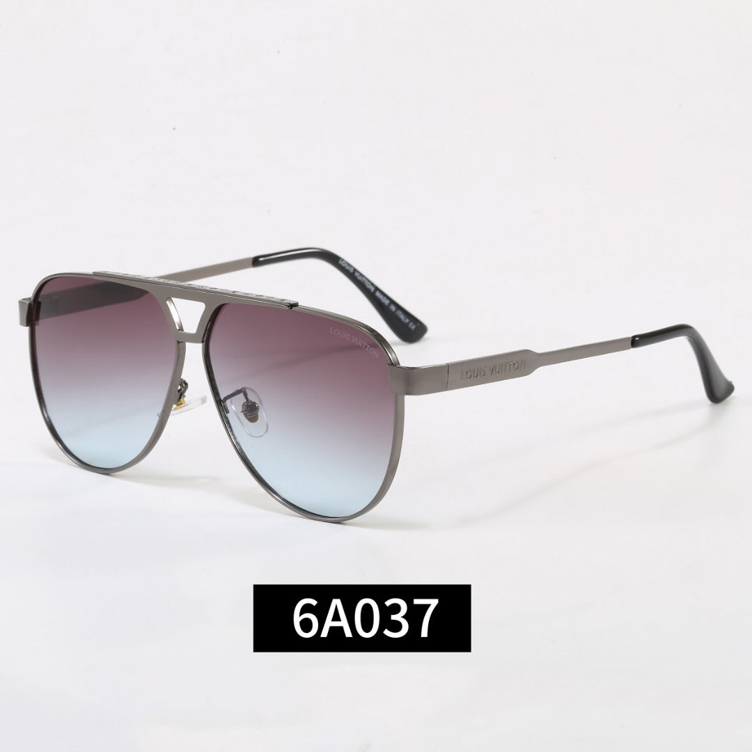 Premium Metallic aviator sunglasses 6A037