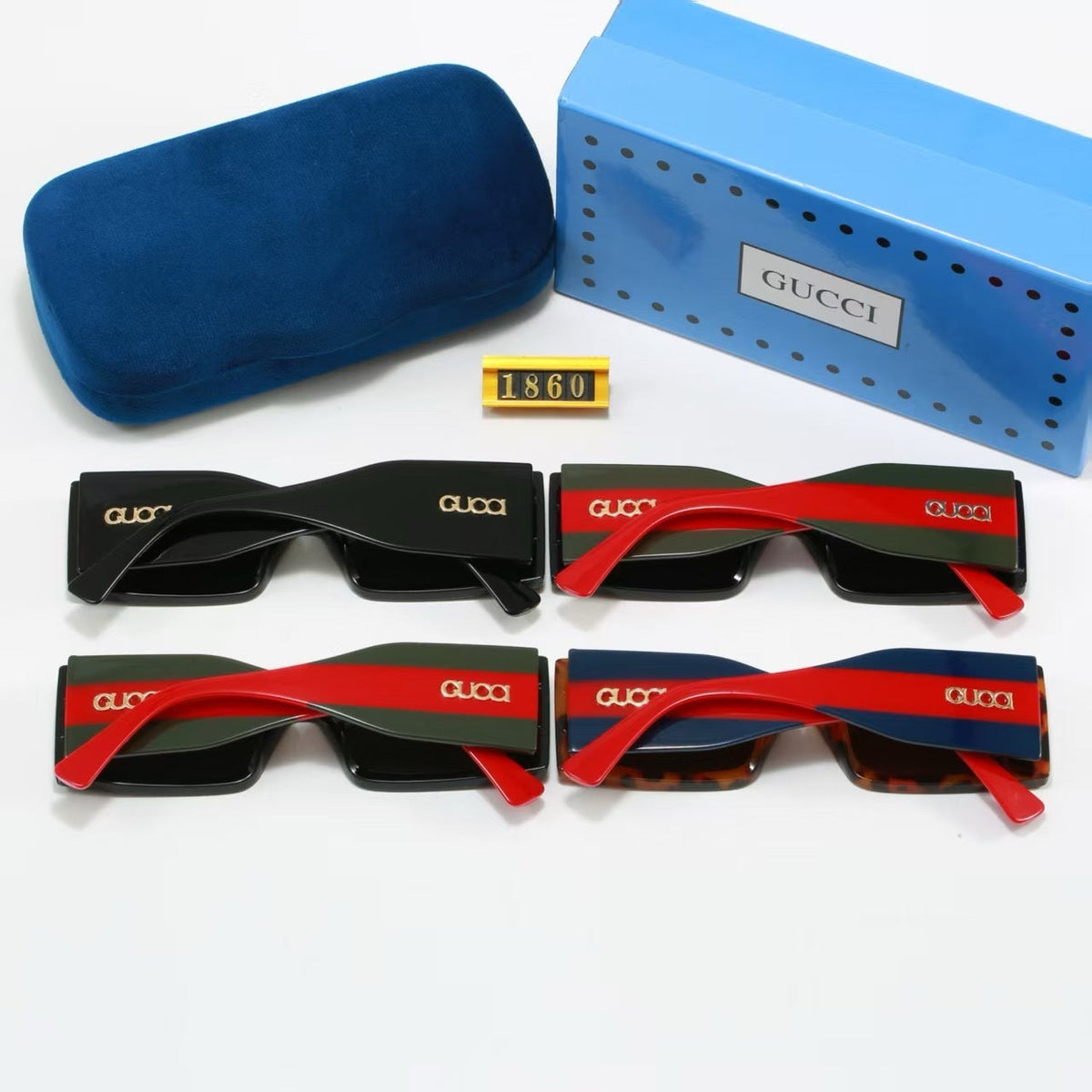 Big Frame 4 Colors Fashion Sunglasses—1860