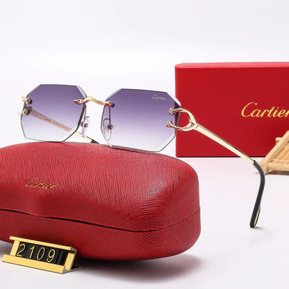 5 Colors Fashion Frameless Sunglasses2109