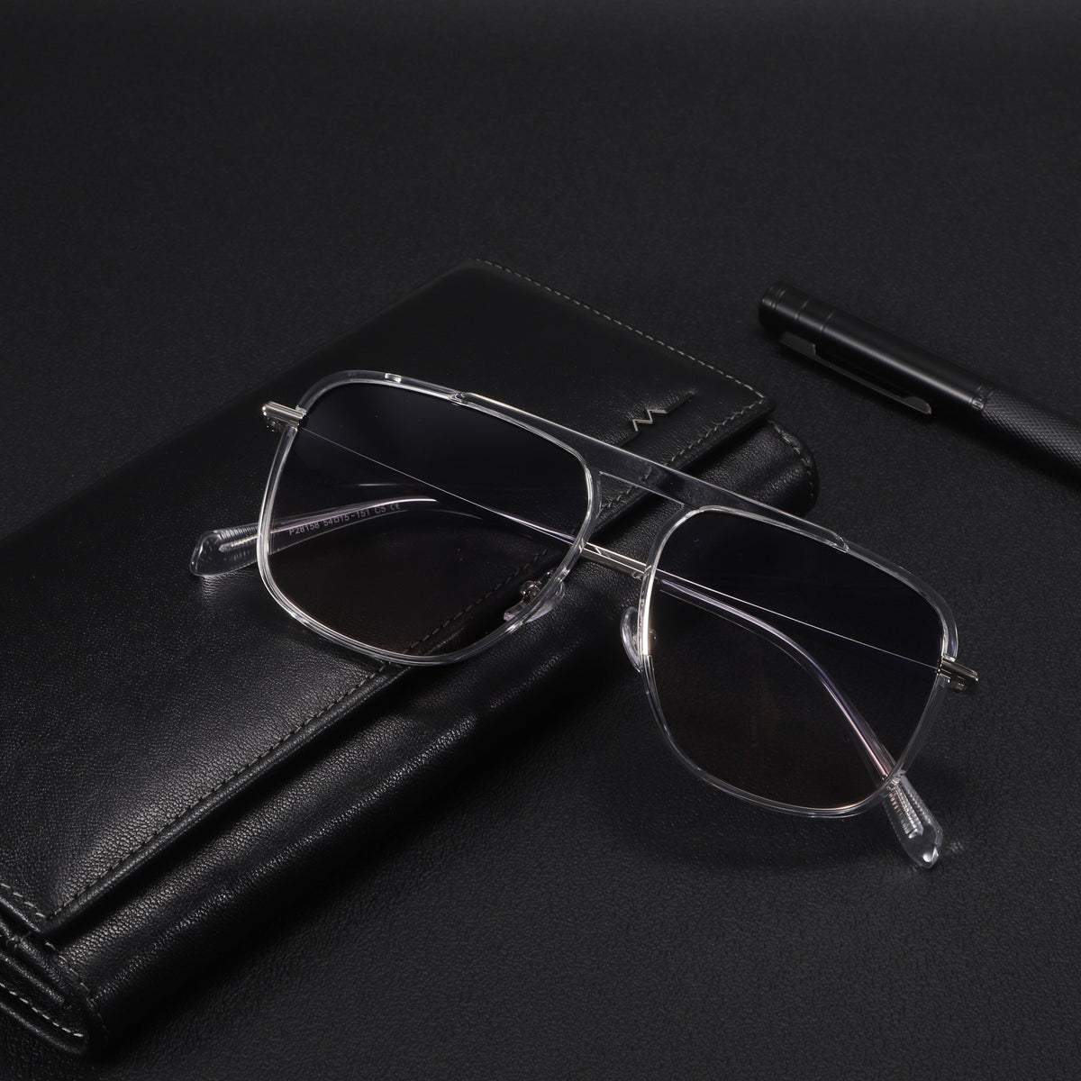 Stylish Aviator Wide Oversized Sunglasses