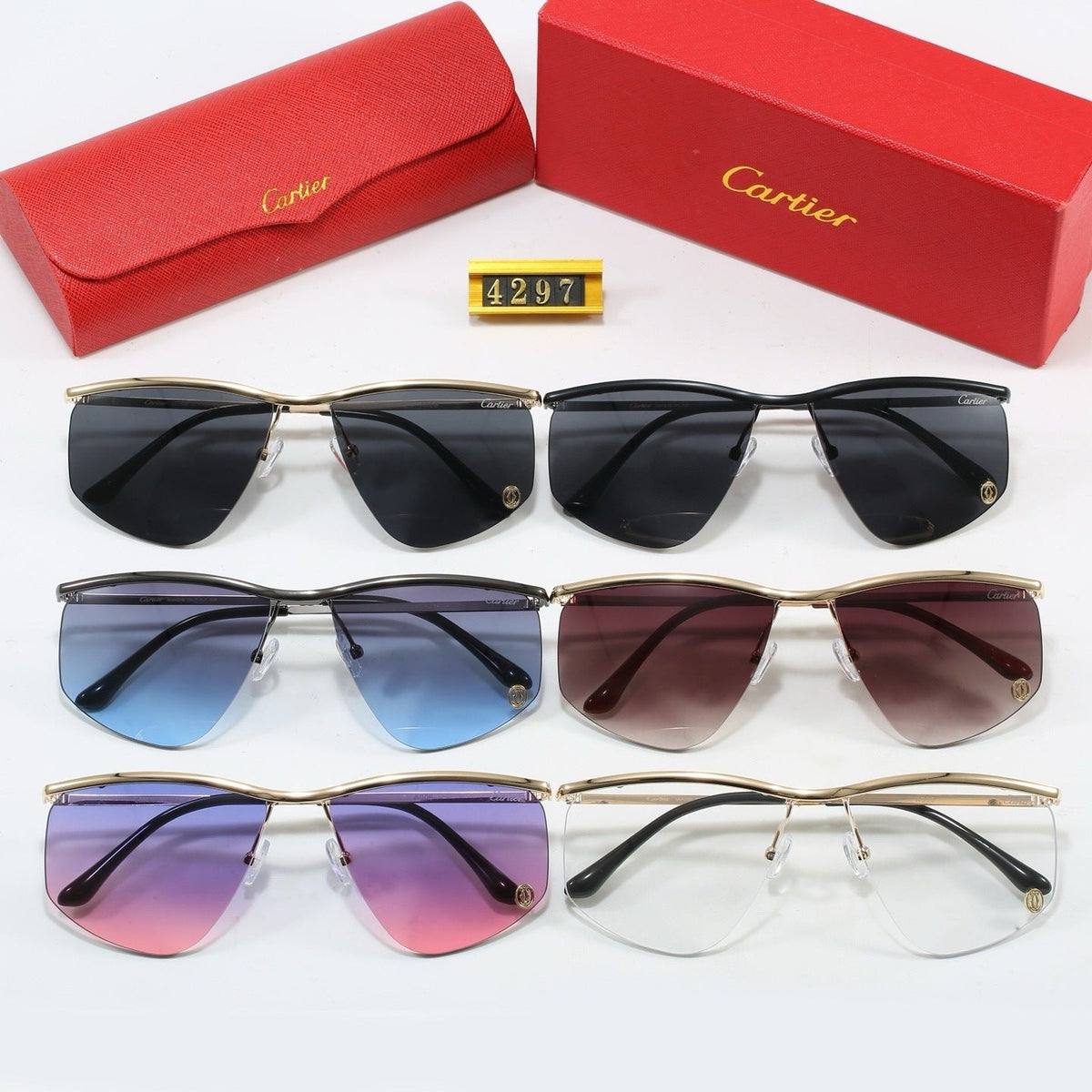 6 Colors Fashion Sunglasses—4297