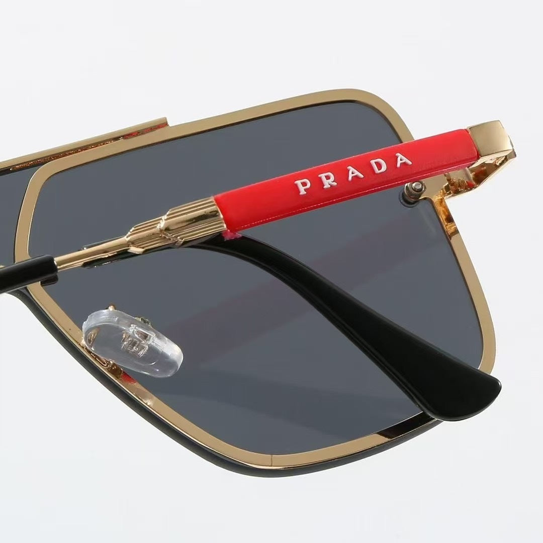 One-piece 7 Colors Fashion mental Sunglasses