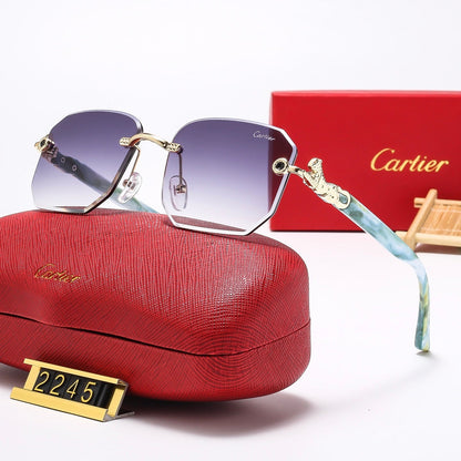 7 Colors Fashion  frameless square Sunglasses  2245