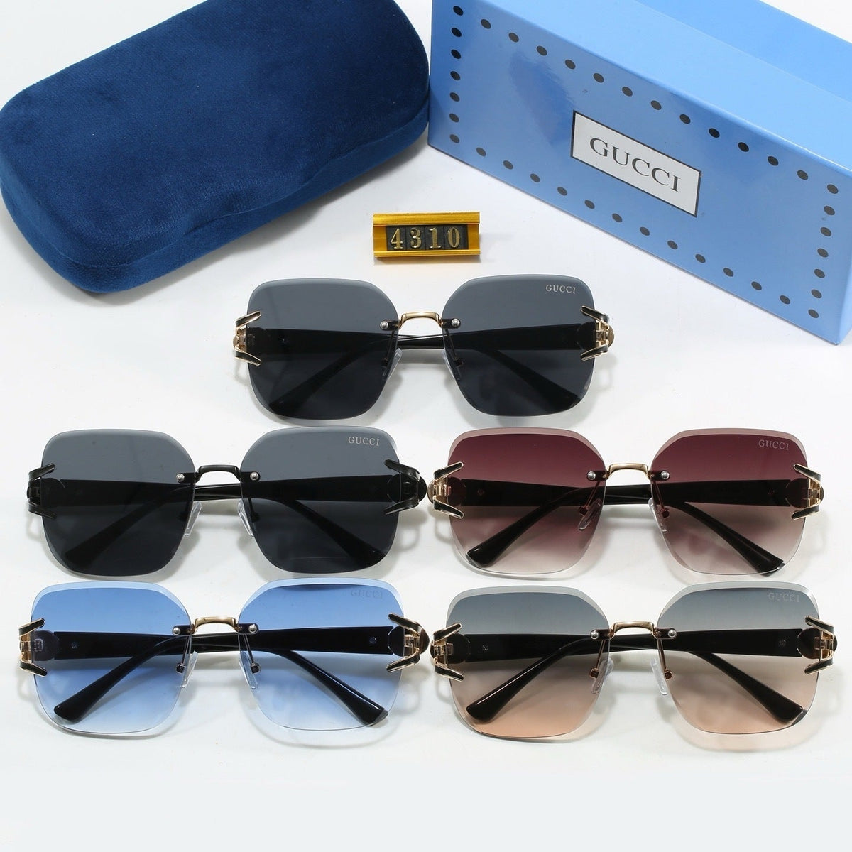 5 Colors Fashion Sunglasses—4310